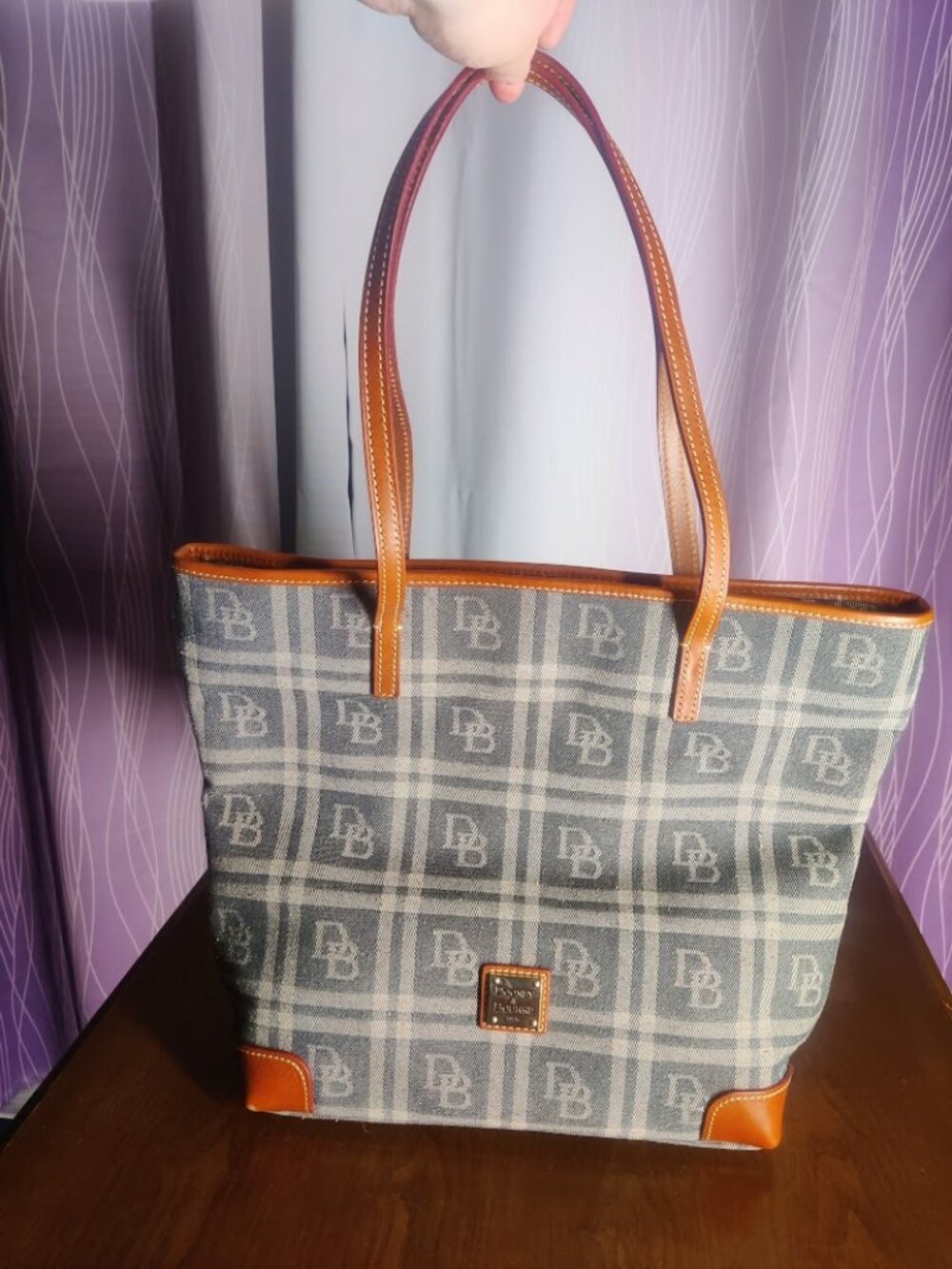 Dooney And Bourke Plaid Everyday Tote